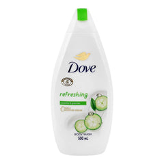 Dove Refreshing Cucumber & Green Tea Body Wash - 500ml