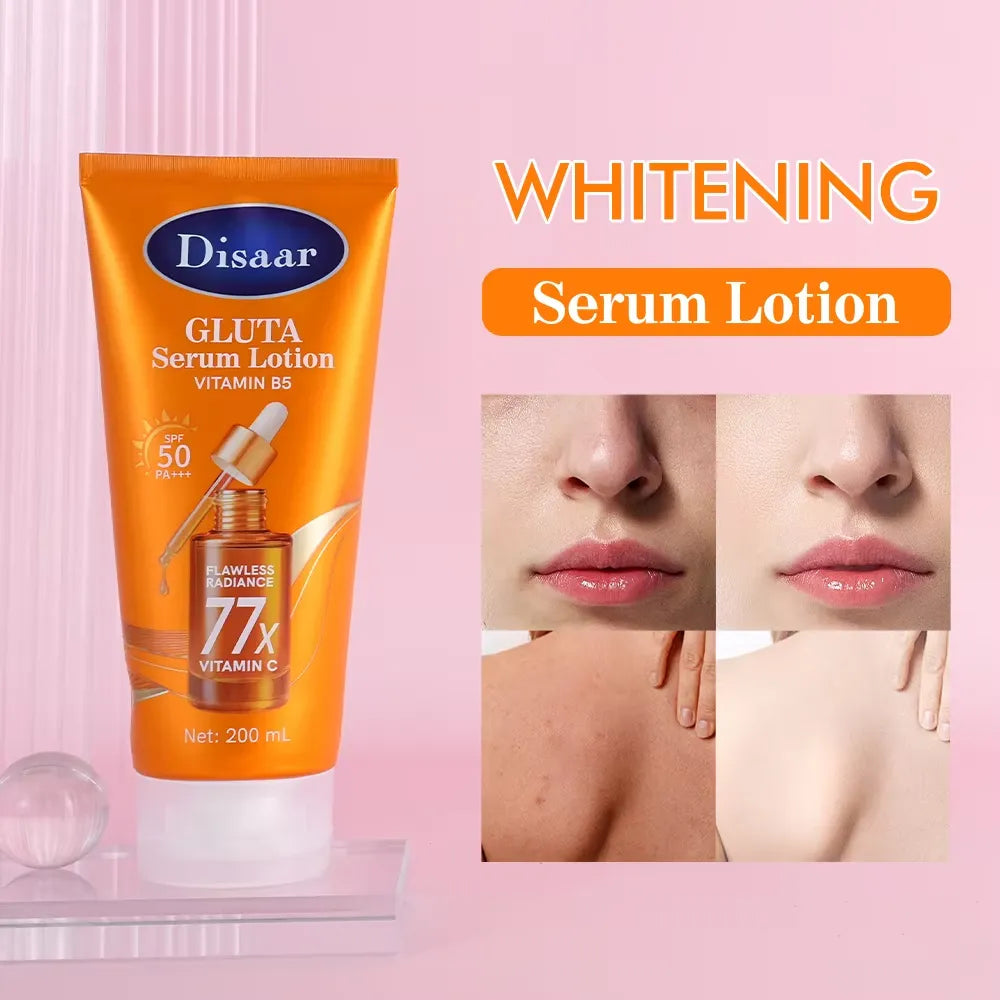 Disaar Gluta Serum Lotion SPF 50 Flawless Radiance Body Lotion – 200ml