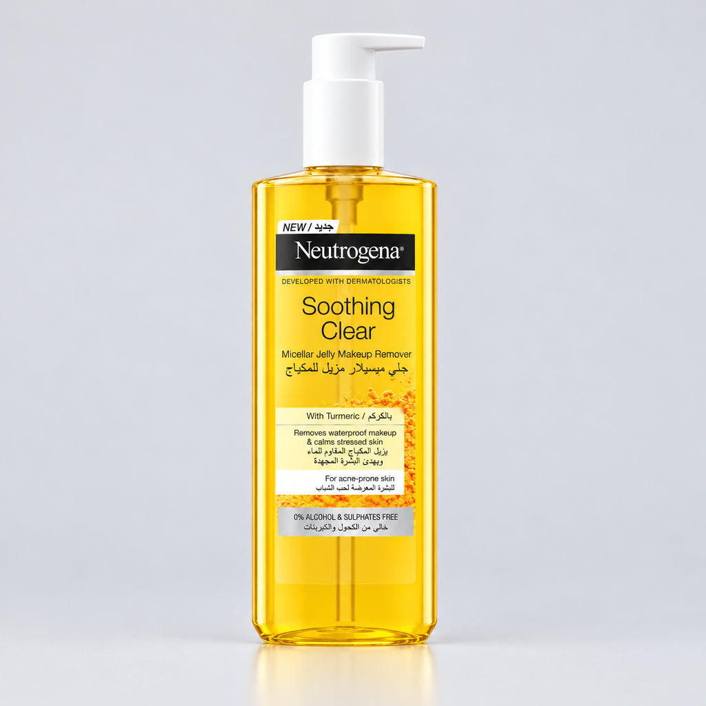 Neutrogena Soothing Clear Micellar Jelly Makeup Remover