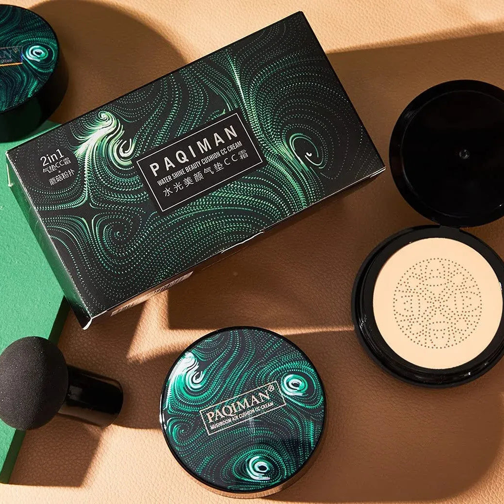 PAQIMAN 2 In 1 Water Shine Beauty Cushion CC Cream
