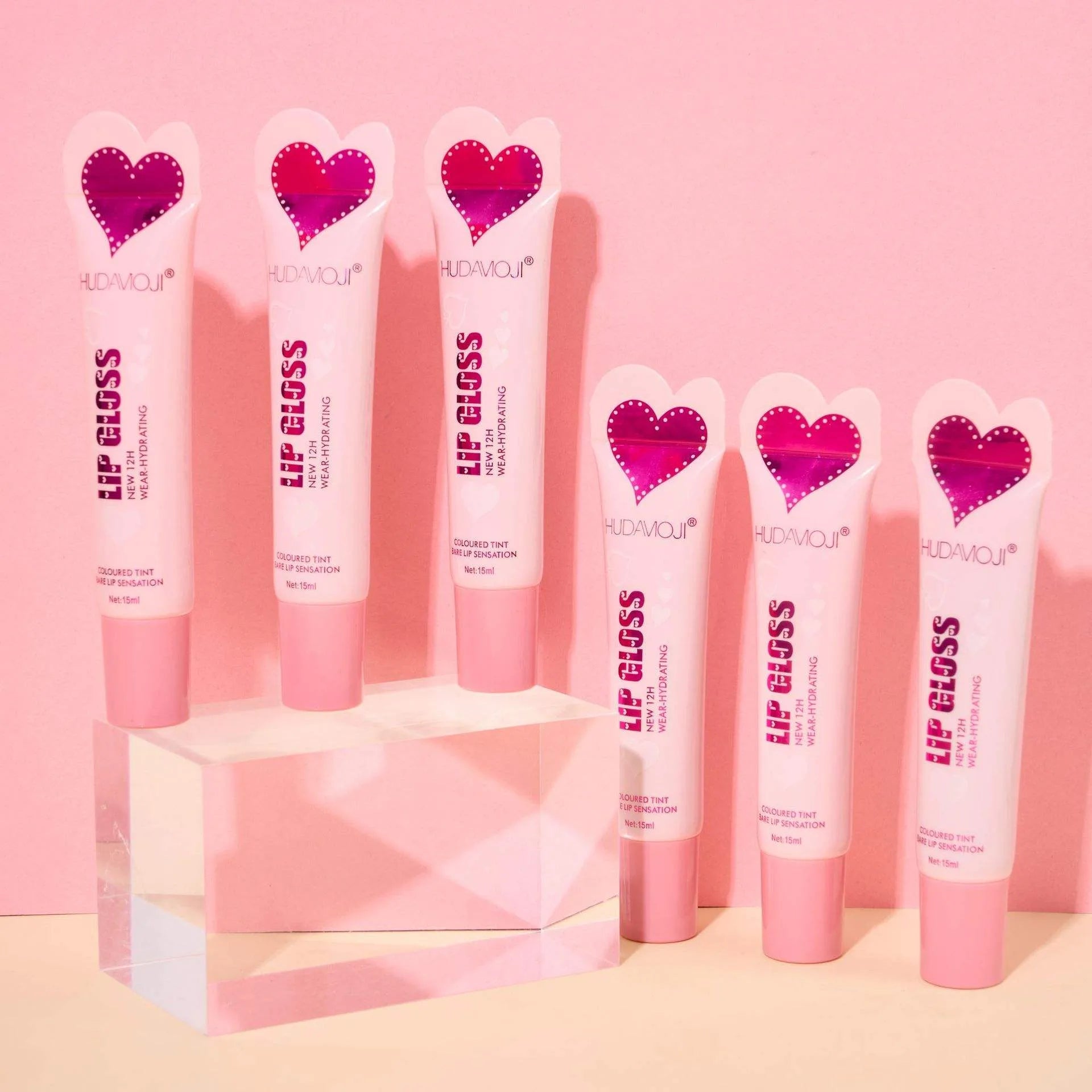 HUDAMOJI Be Mine Hydrating Shine Lip Gloss