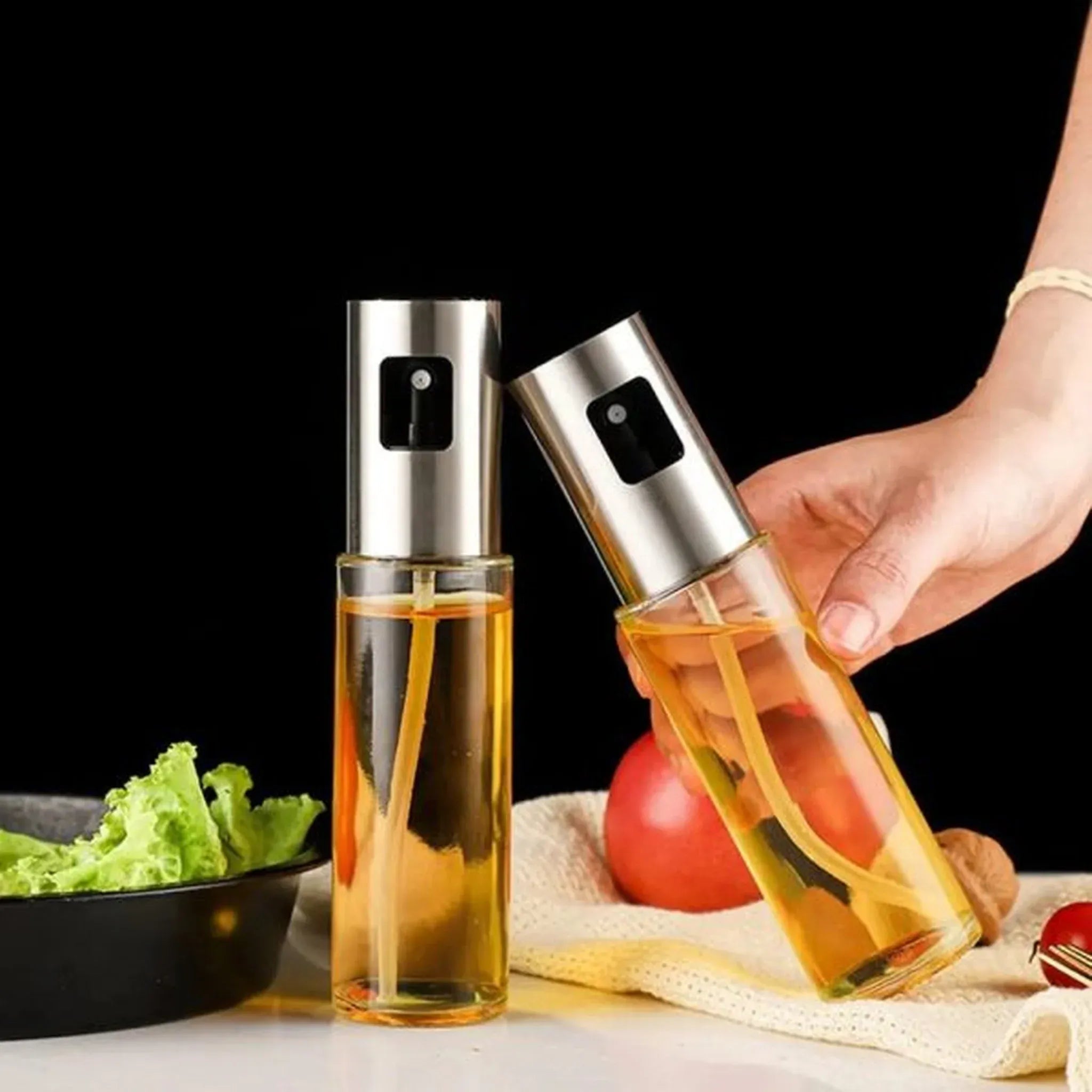Glass Cooking Oil Sprayer Bottle-100ml
