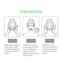 BIOAQUA Algae Moisturizing Mask - Each