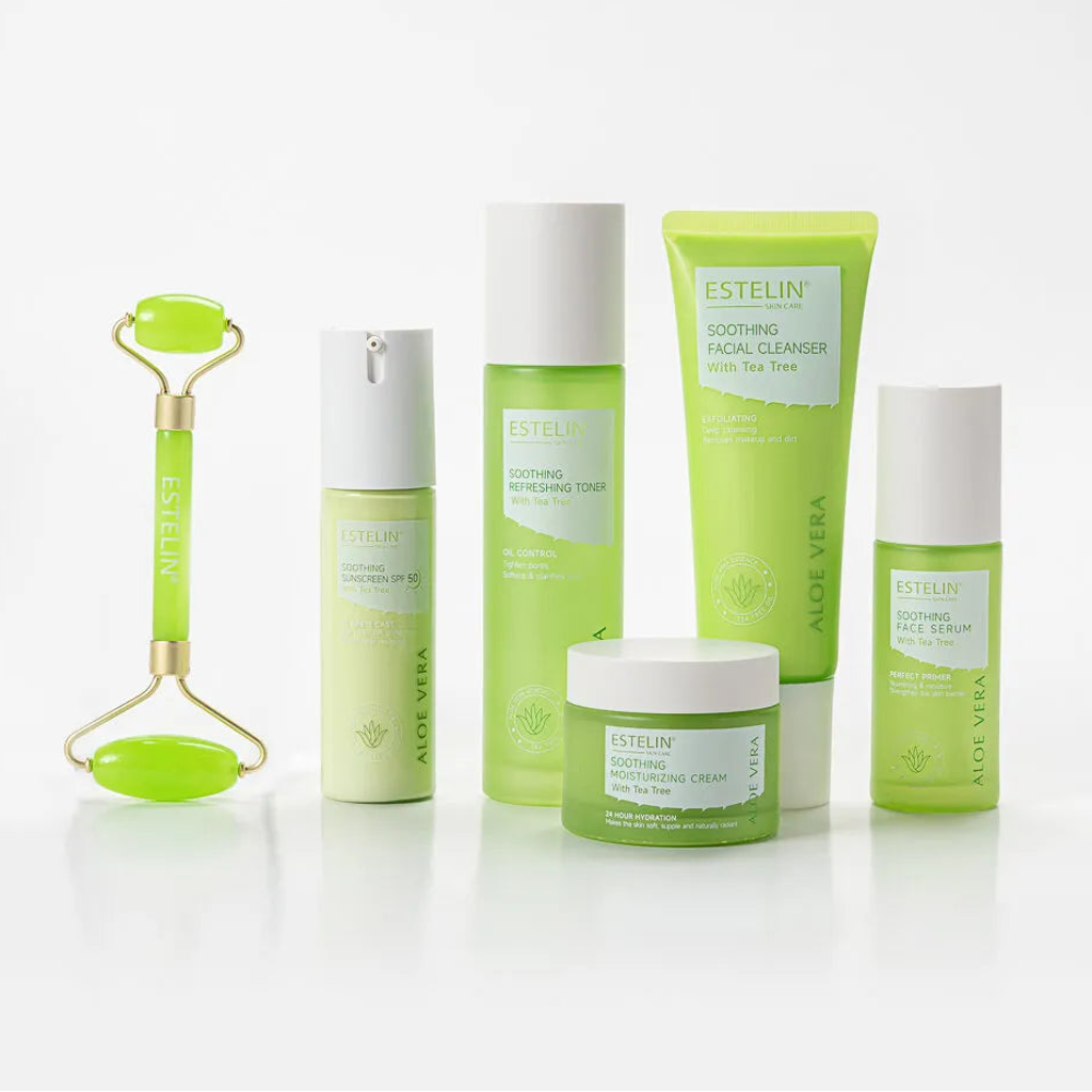 ESTELIN Aloe Vera Soothing Skin Care Set