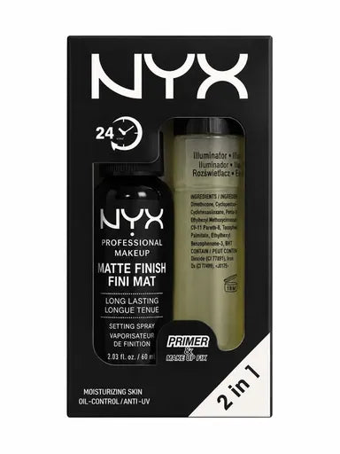 NYX Professional Makeup 2 in 1 Primer & Makeup Fix Set