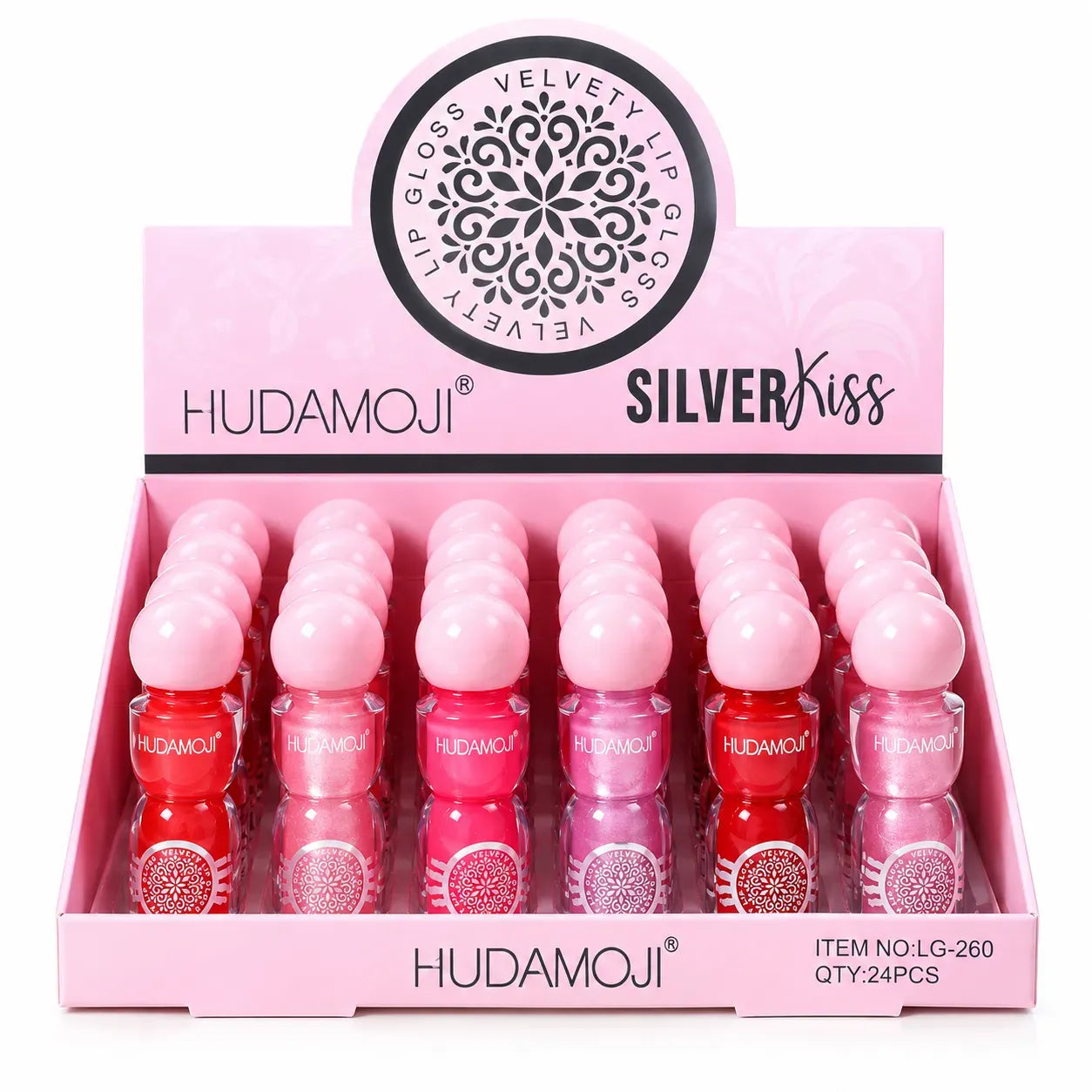 Hudamoji Silver Kiss Velvety Lip Gloss