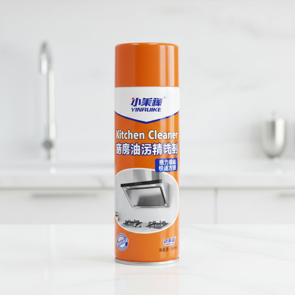 Yinruike Heavy Duty Kitchen Oil and Grease Cleaner Spray -500ml