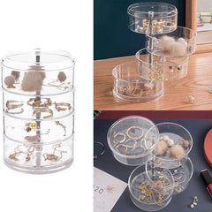 Elegant Multi-Layer Accessory Display Case