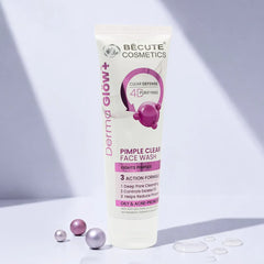 Becute Cosmetics Derma Glow Pimple Clear Face Wash - 100ml