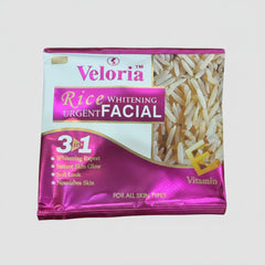 Veloria Rice Whitening Urgent Facial