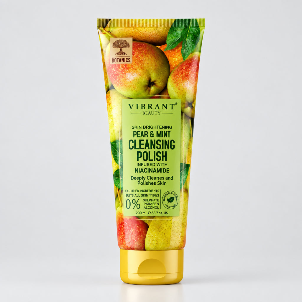 Vibrant Beauty Pear & Mint Cleansing Polish - 200ml