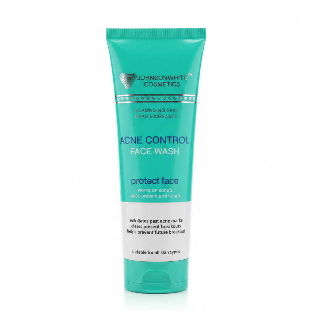 JohnsonWhite Cosmetics Acne Control Face Wash - 100ml