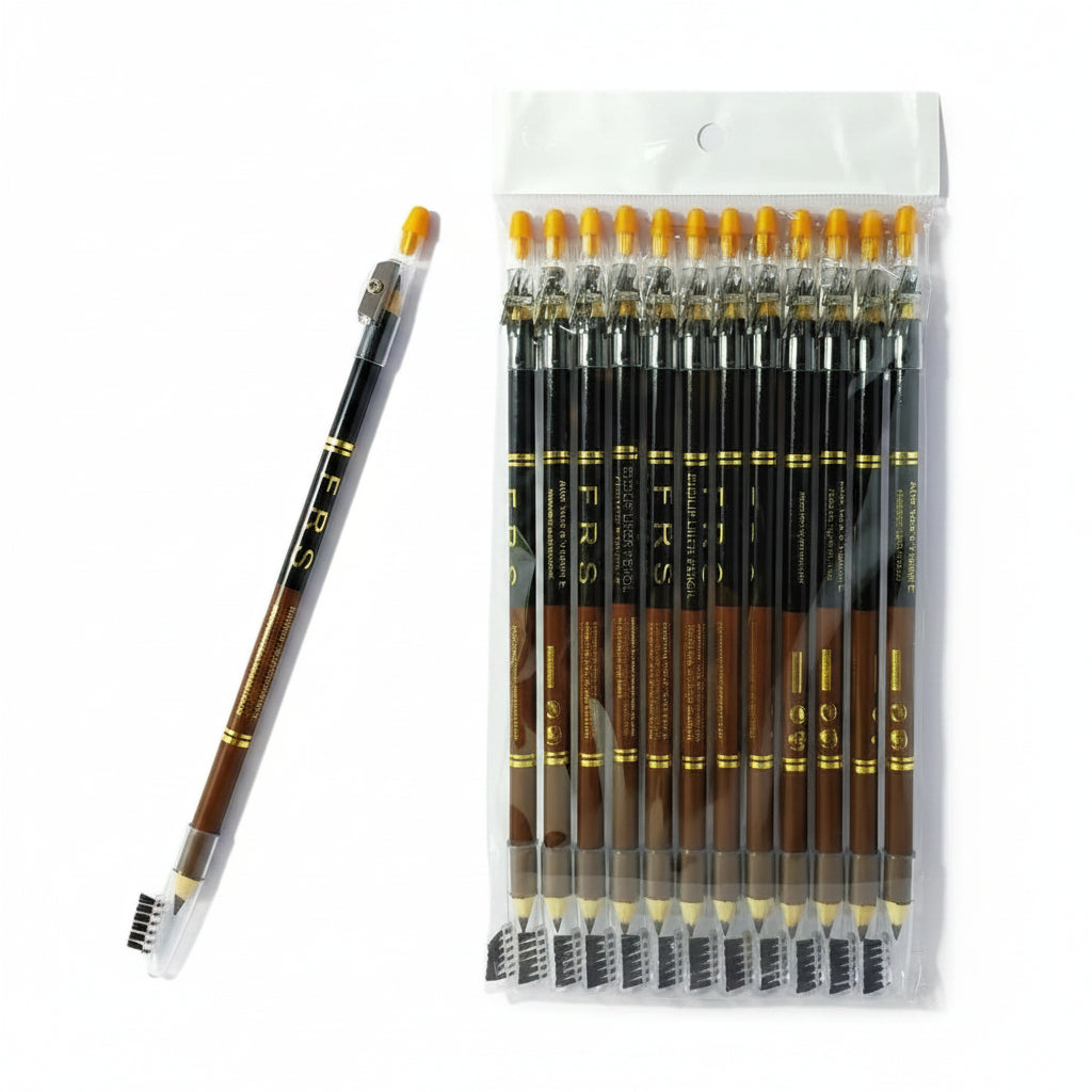 FRS Dual-Ended Eyebrow & Eyeliner Pencil Set