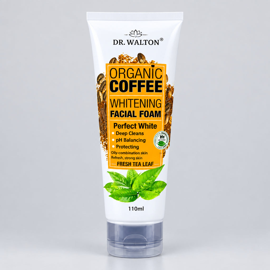 DR. WALTON Organic Coffee Whitening Facial Foam - 110ml