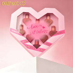 Kevin & Coco Love Garden Wateroroof Lipgloss Set - 8Pcs