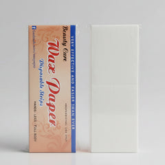 Beauty Care Disposable Wax Paper Strips