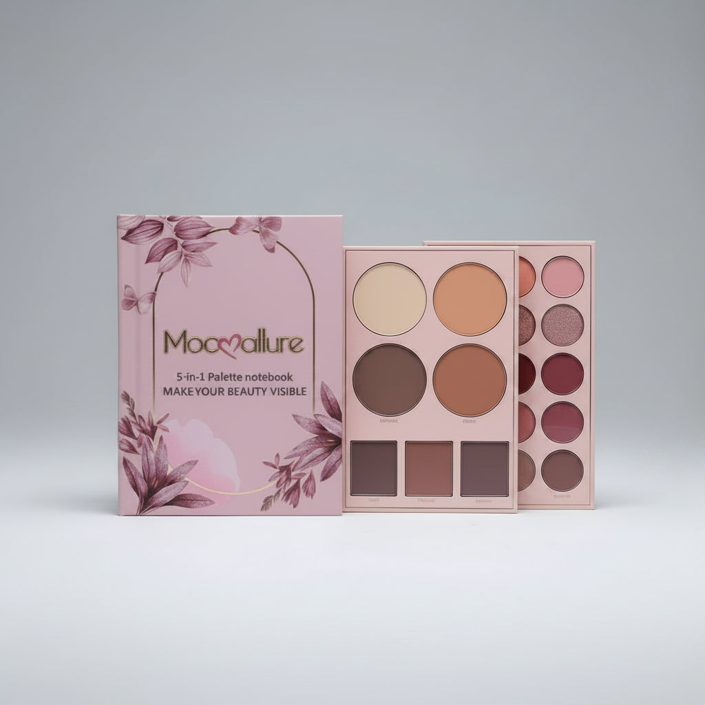 Mocallure 5-in-1 Palette Notebook: Make Your Beauty Visible