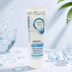Becute Cosmetics Derma Glow Crystal Facial Foam - 100ml