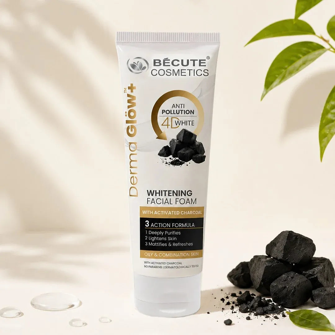 Becute Cosmetics Derma Glow Whitening Facial Foam - 100ml