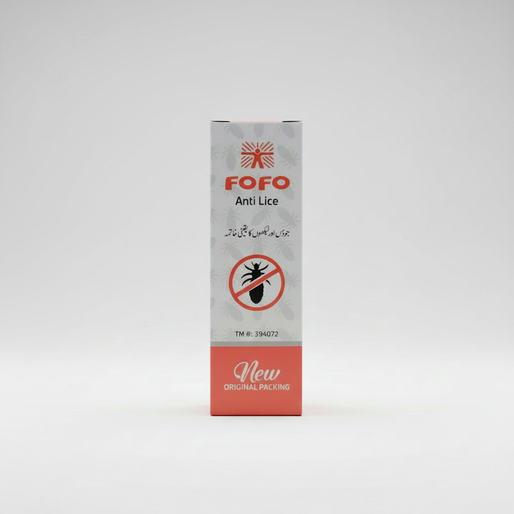 FOFO Anti Lice Treatment - 12 Pcs Box