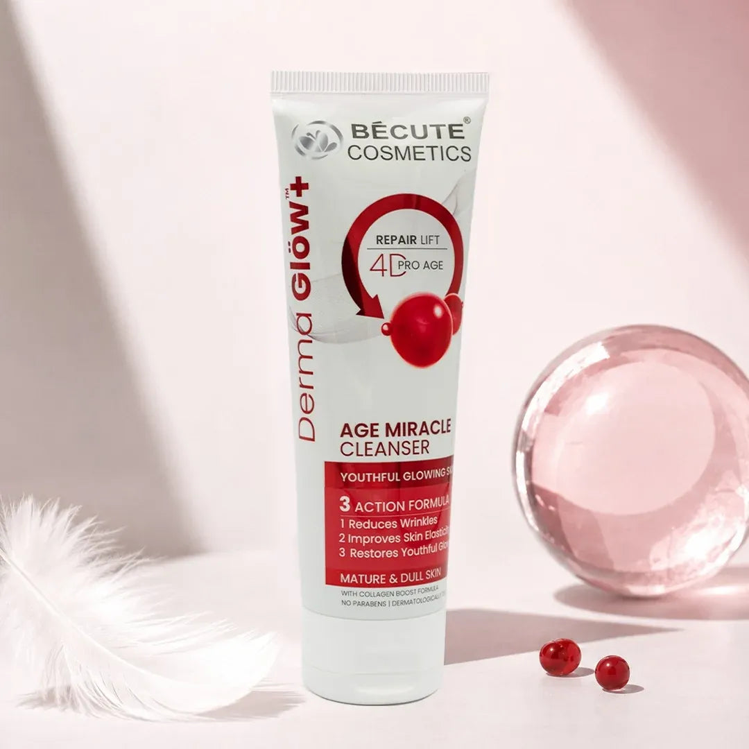 Becute Cosmetics Derma Glow Age Miracle Cleanser - 100ml