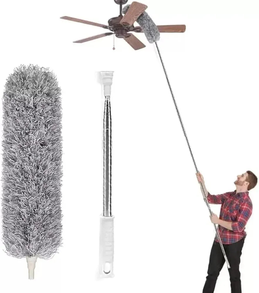 Washable Bendable Long Handle Fluffy Duster