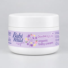 Babi Mild Double Milk Organic Baby Cream - 50g