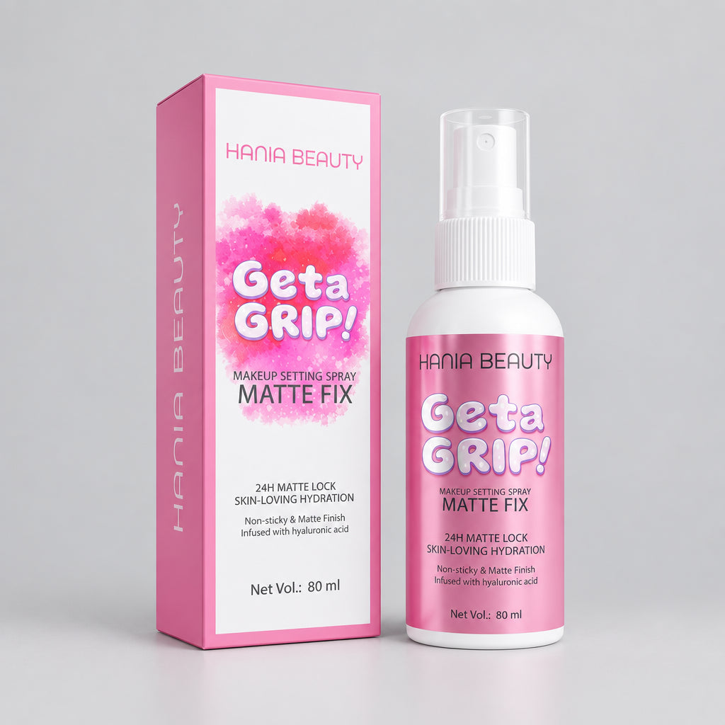 HANIA BEAUTY Get a GRIP! Makeup Setting Spray Matte Fix - 80ml