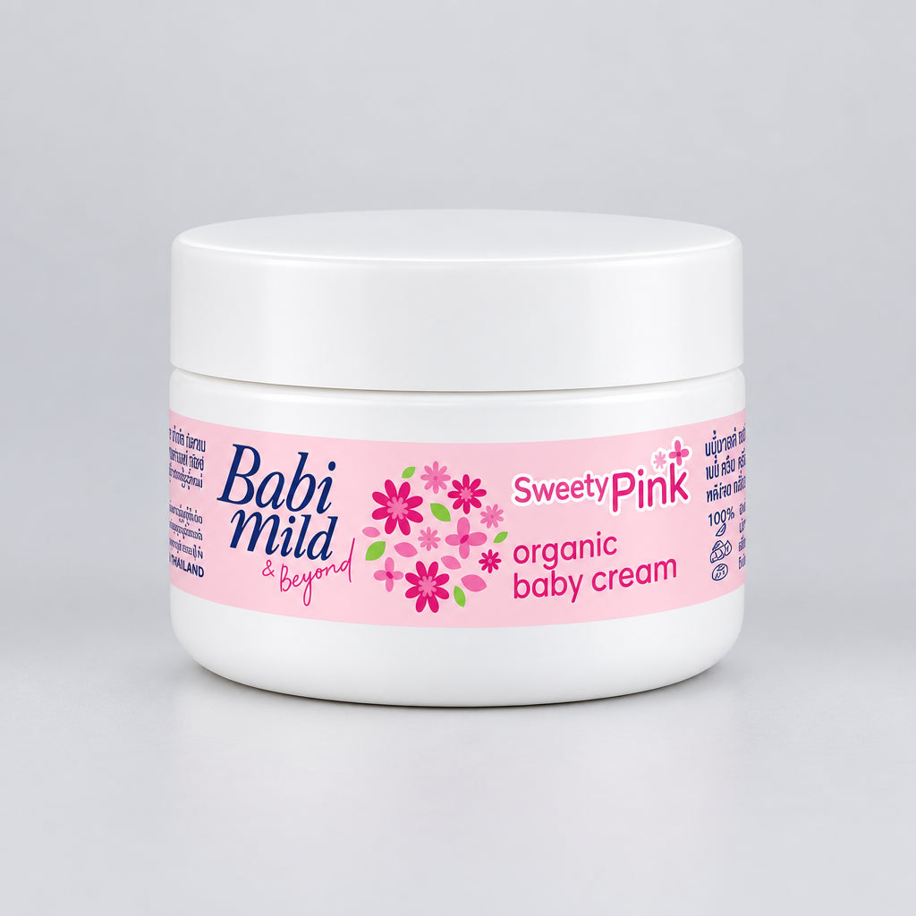 Babi Mild Sweety Pink Organic Baby Cream - 50g