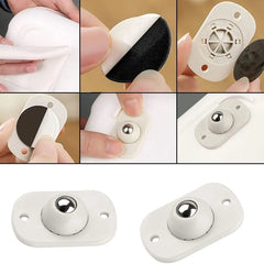 4 Pcs Self-Adhesive Universal Mini Swivel Caster Wheels