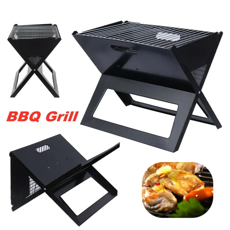 Portable Folding Charcoal BBQ Grill