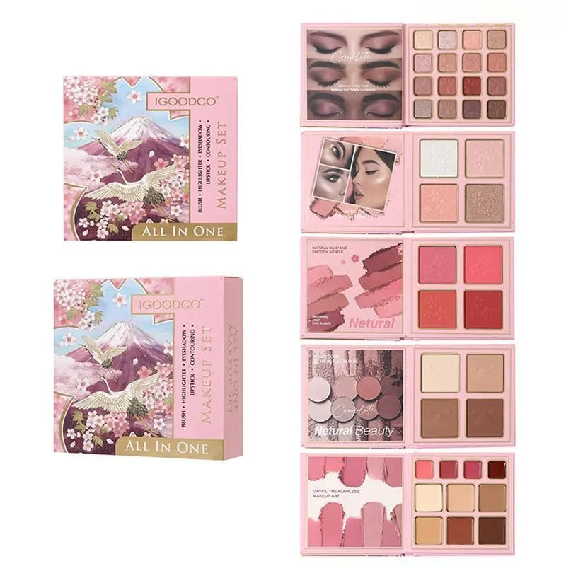IGOODCO All in One - 5 Pages Makeup Palette Book