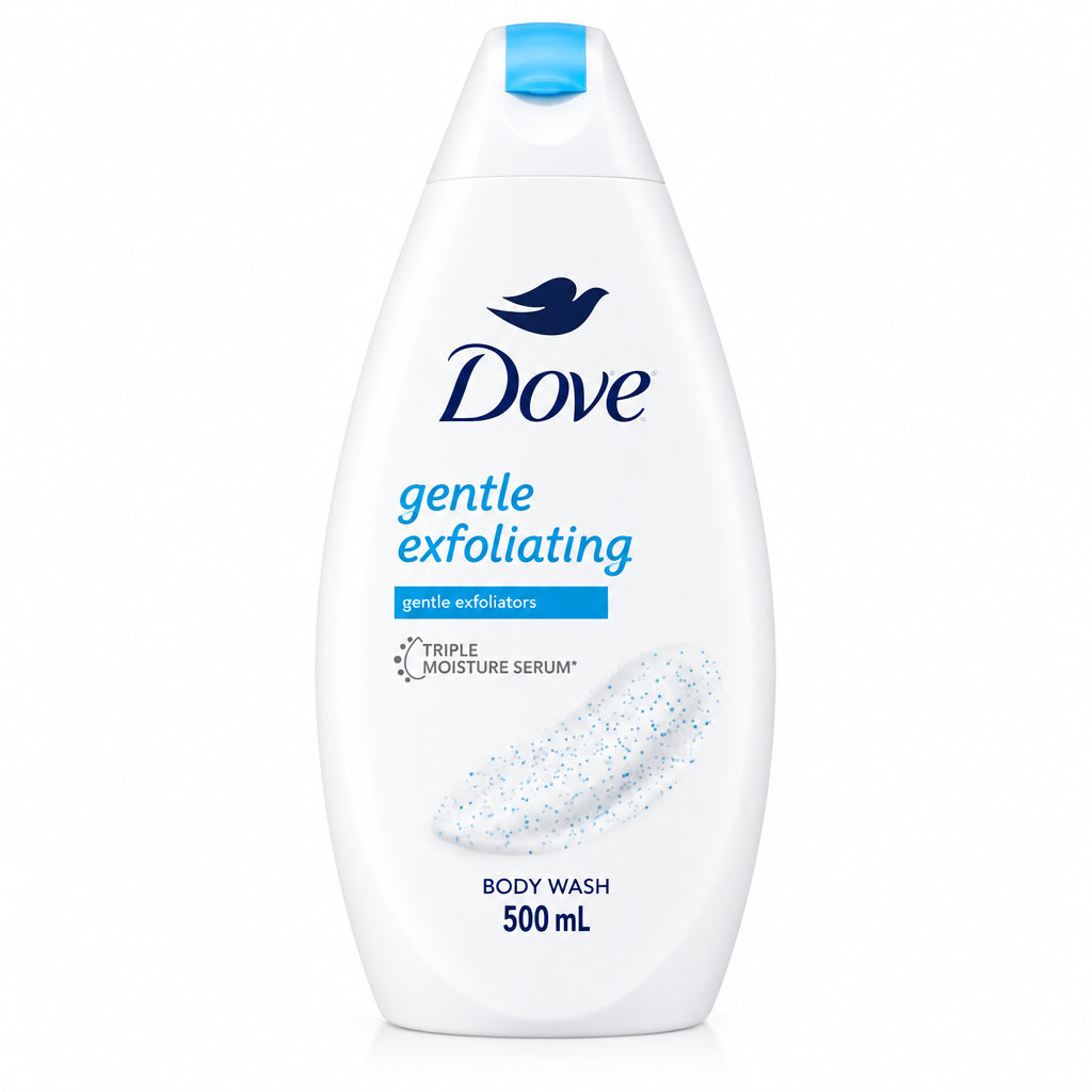 Dove Gentle Exfoliating Body Wash - 500ml