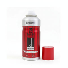 Topic Fragnnace Dezire Deodorant Body Spray – 150ml