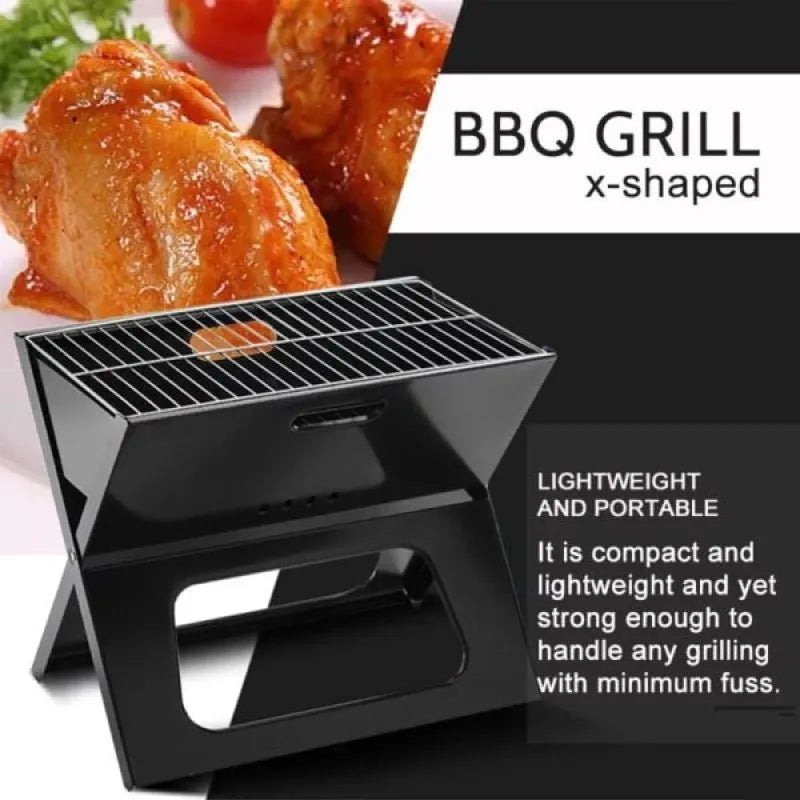 Portable Folding Charcoal BBQ Grill