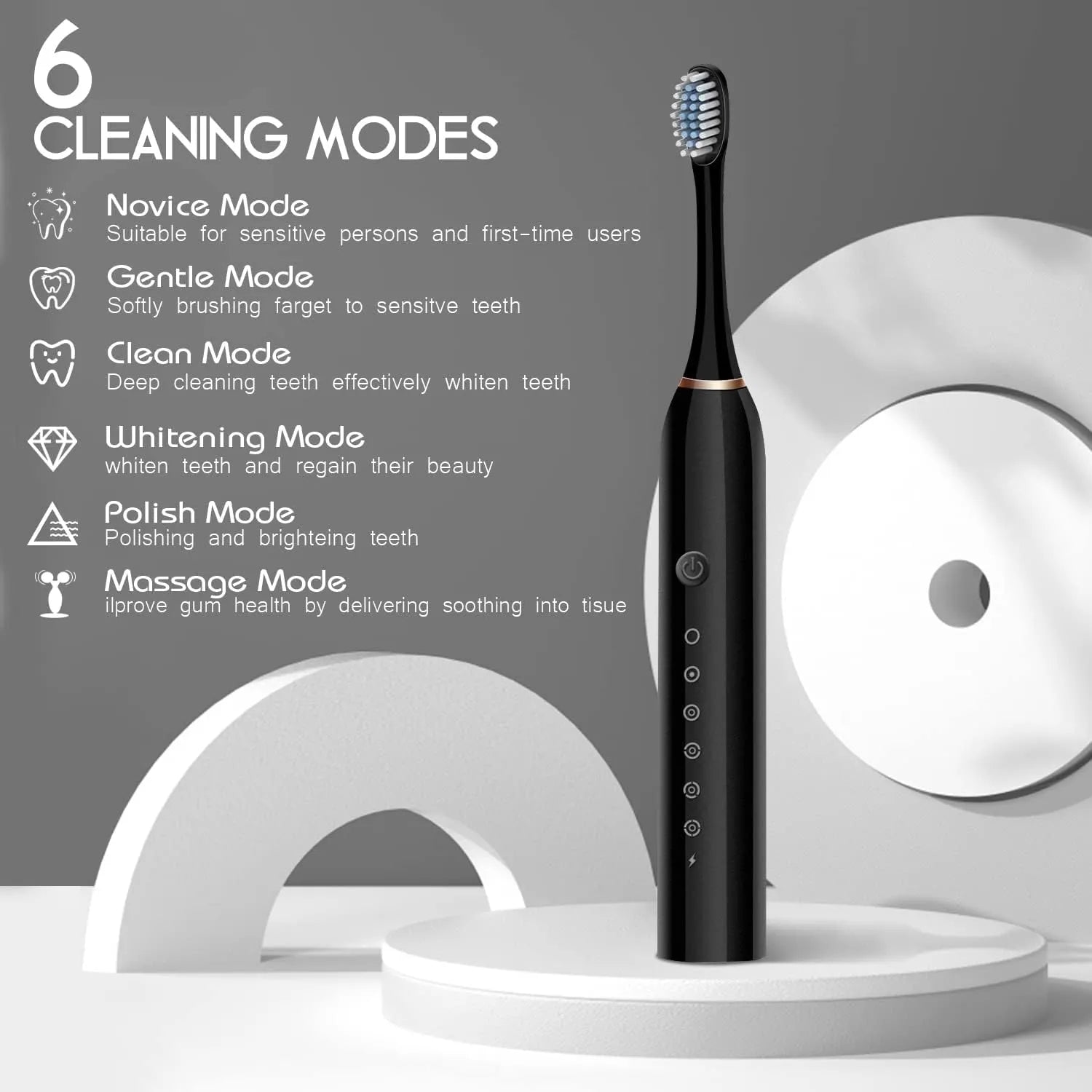 X-3 Sonic Electric Toothbrush - Each