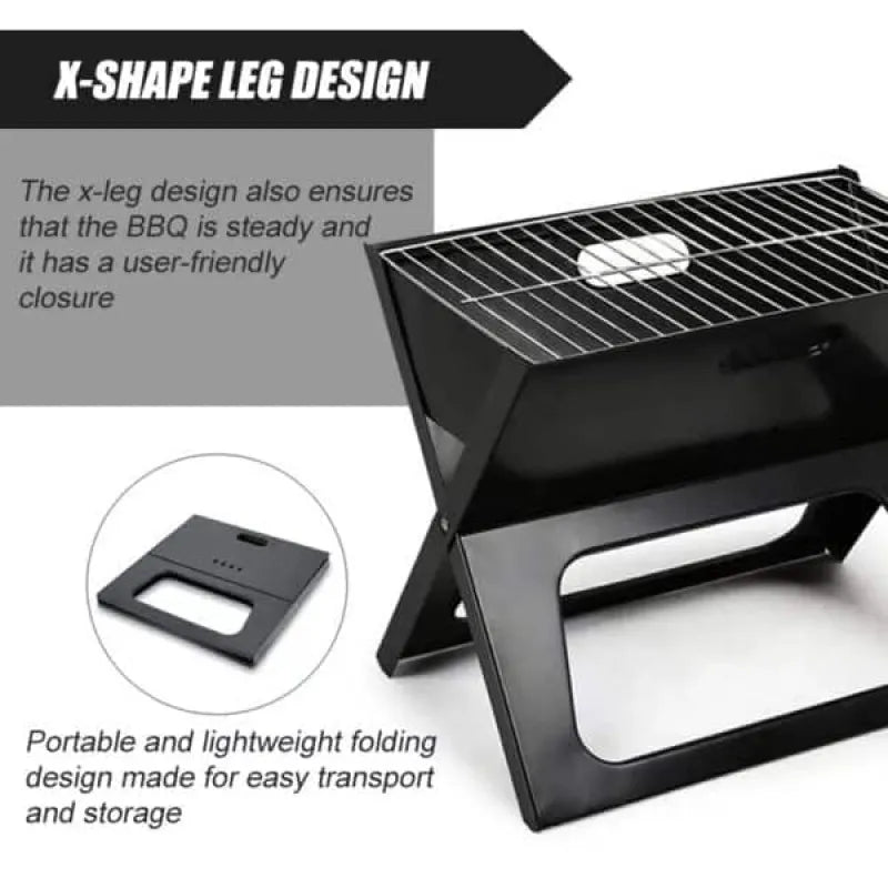 Portable Folding Charcoal BBQ Grill