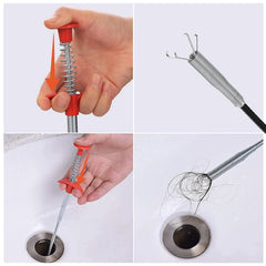 Flexible Drain Clog Remover Cleaning Claw-Each