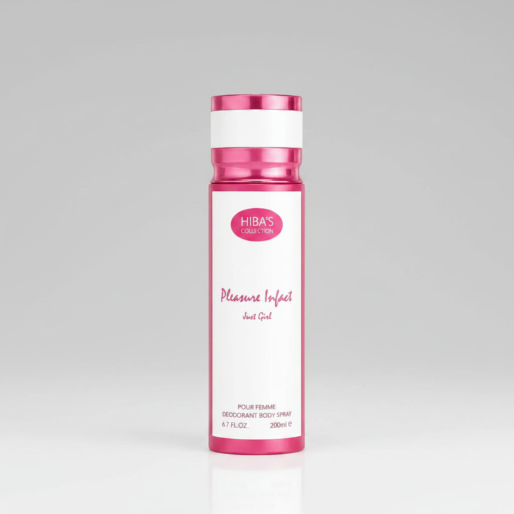 Hiba's Collection Pleasure Infact Body Spray for Women – 200ml