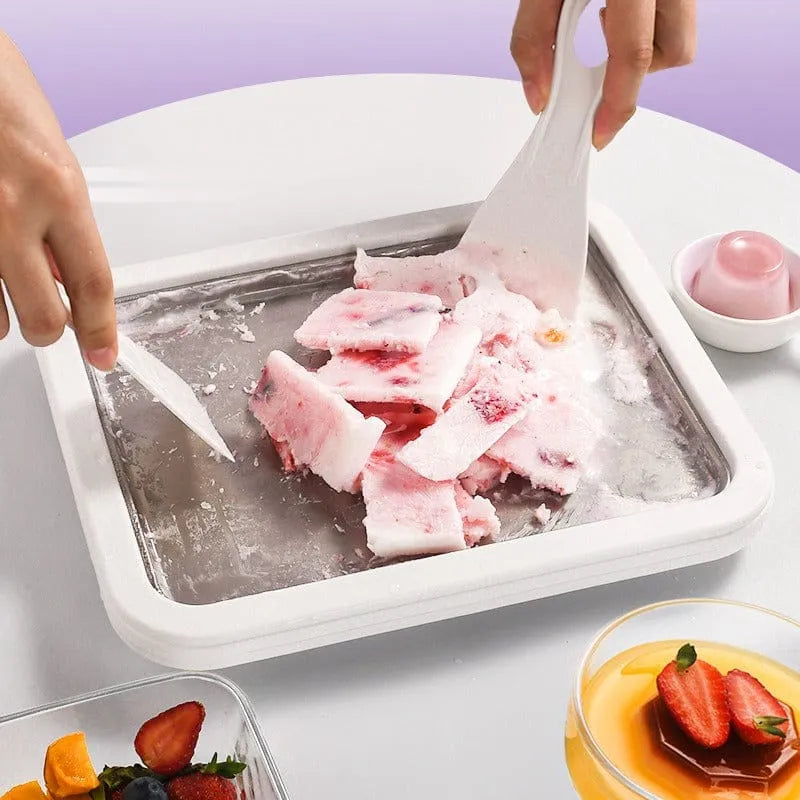 Homemade Rolled Ice Cream Maker Plate - Each