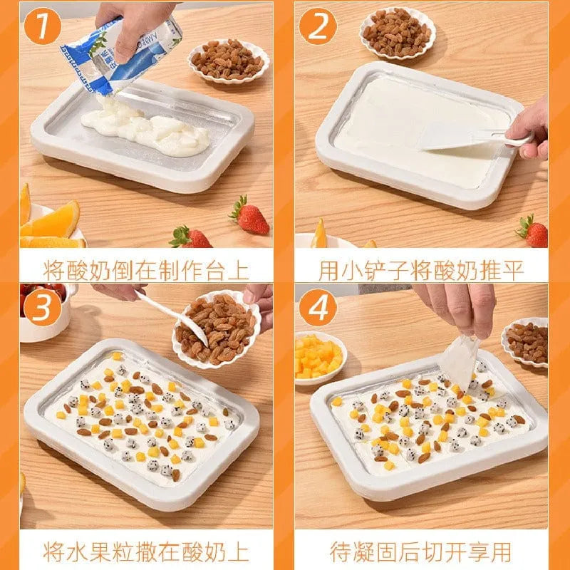 Homemade Rolled Ice Cream Maker Plate - Each