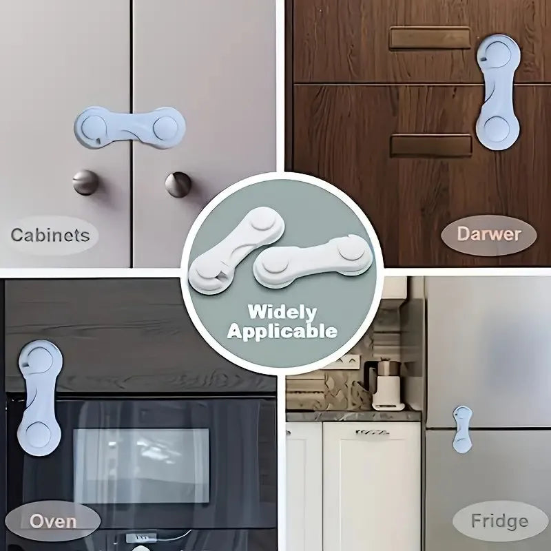 Child Safety Drawer and Cabinet Locks -Each