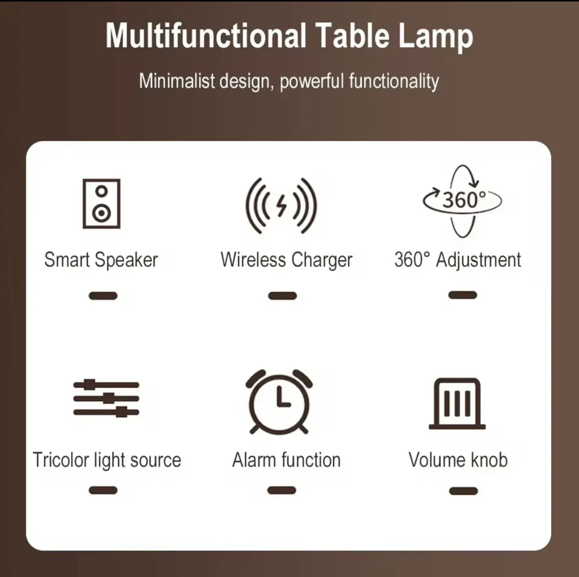 4-in-1 Wireless Charging Desk Lamp