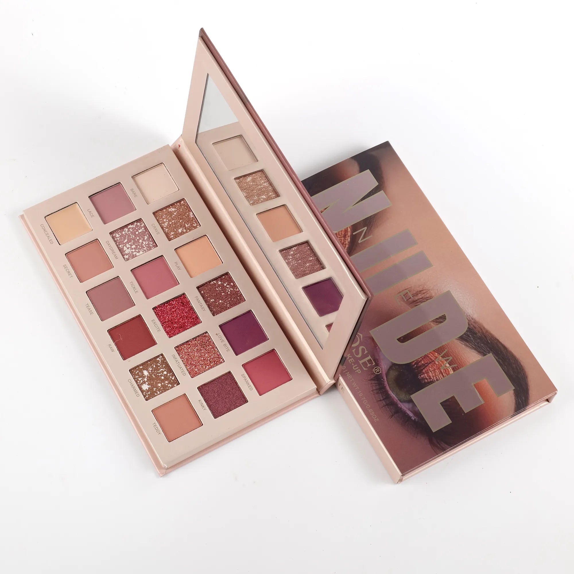 Miss Rose Nude Eyeshadow Palette - 18 Colors