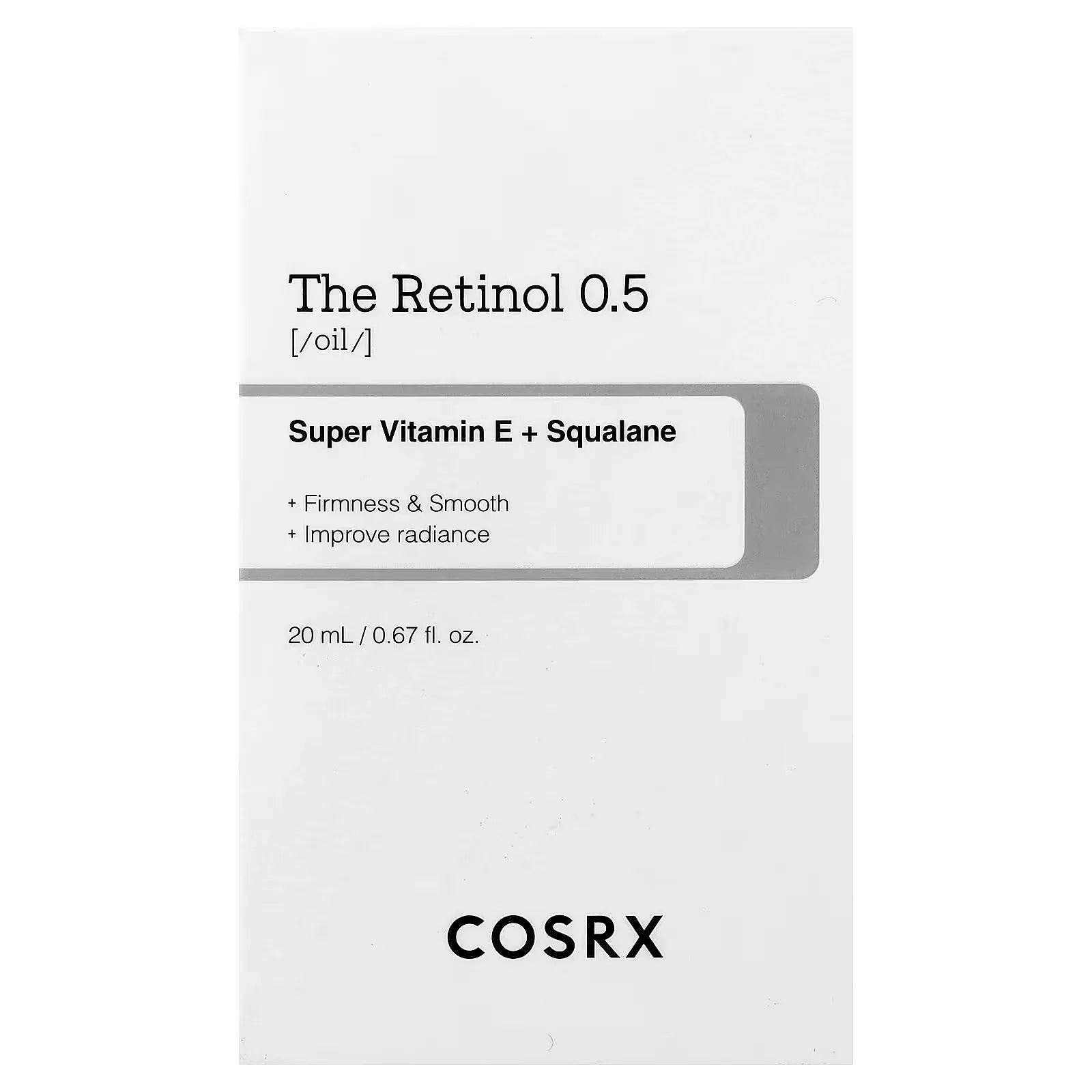 COSRX The Retinol 0.5 Oil - 20ml