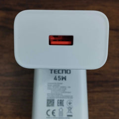 Tecno 45W Fast Charger Power Adapter - Each