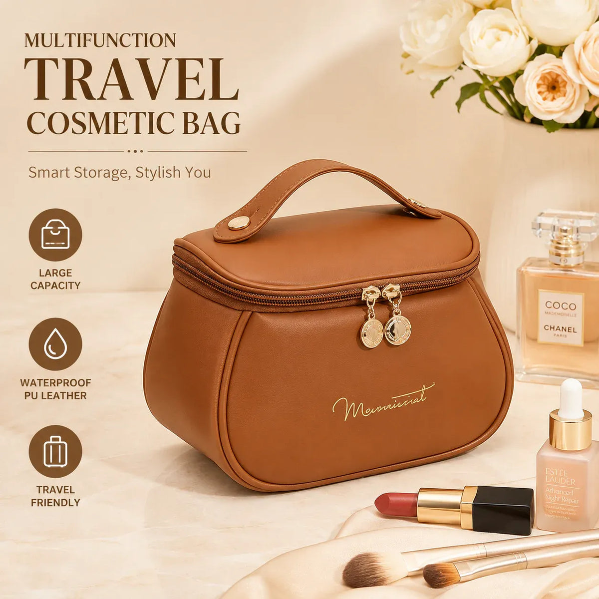 Multifunctional Waterproof Travel Cosmetic Bag – Each