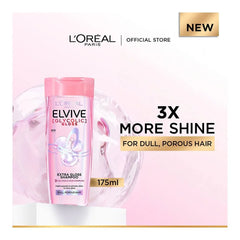 L'Oreal Paris Elvive Glycolic Gloss 3% Glycolic Acid Complex Extra Gloss Shampoo