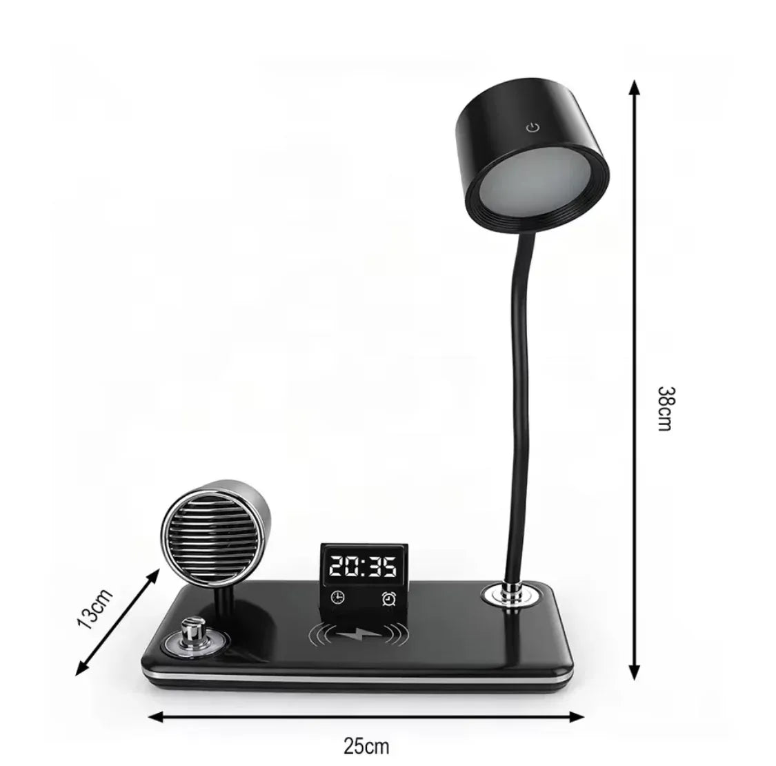 4-in-1 Wireless Charging Desk Lamp