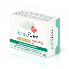 Baby Dove Sensitive Care Baby Bathing Bar - 90g